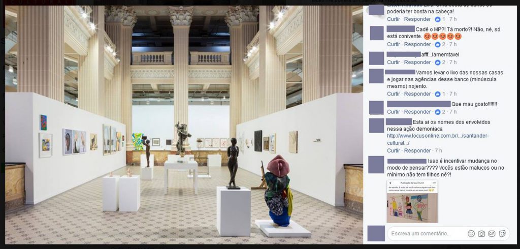 santander cultural arte censura lgbtt mbl diversidade sexual