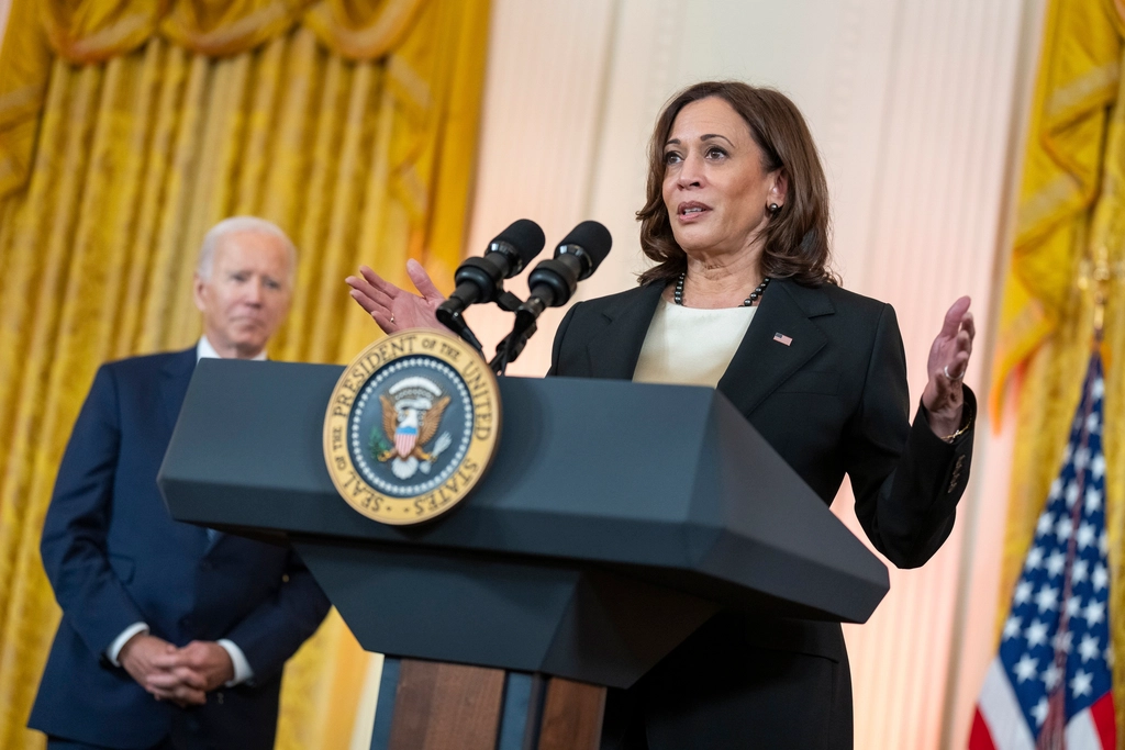 O partido democrata está nas mãos de Kamala Harris