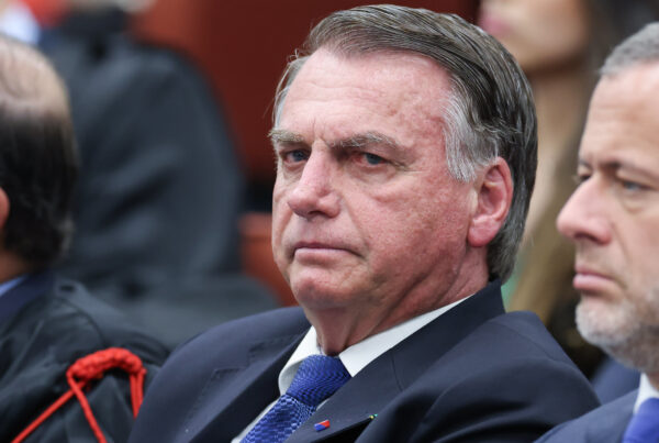 Jair Bolsonaro no julgamento no STF em 2025 por tentativa de golpe de Estado